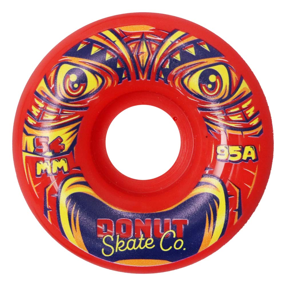 Tiki Skateboard Wheels + Grip Tape