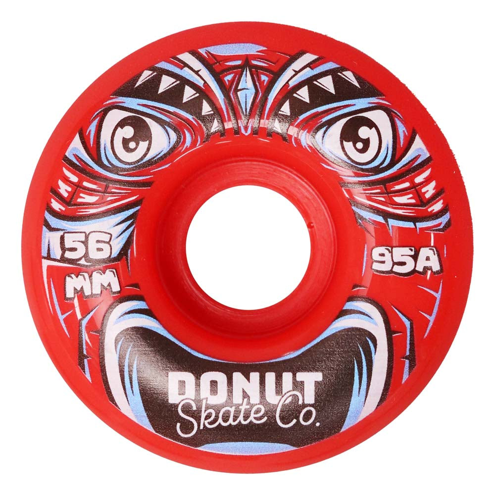 Tiki Skateboard Wheels + Grip Tape