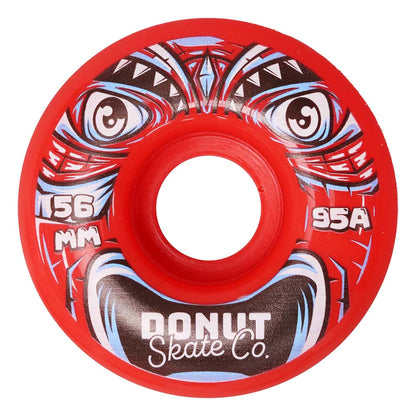 Tiki Skateboard Wheels + Grip Tape